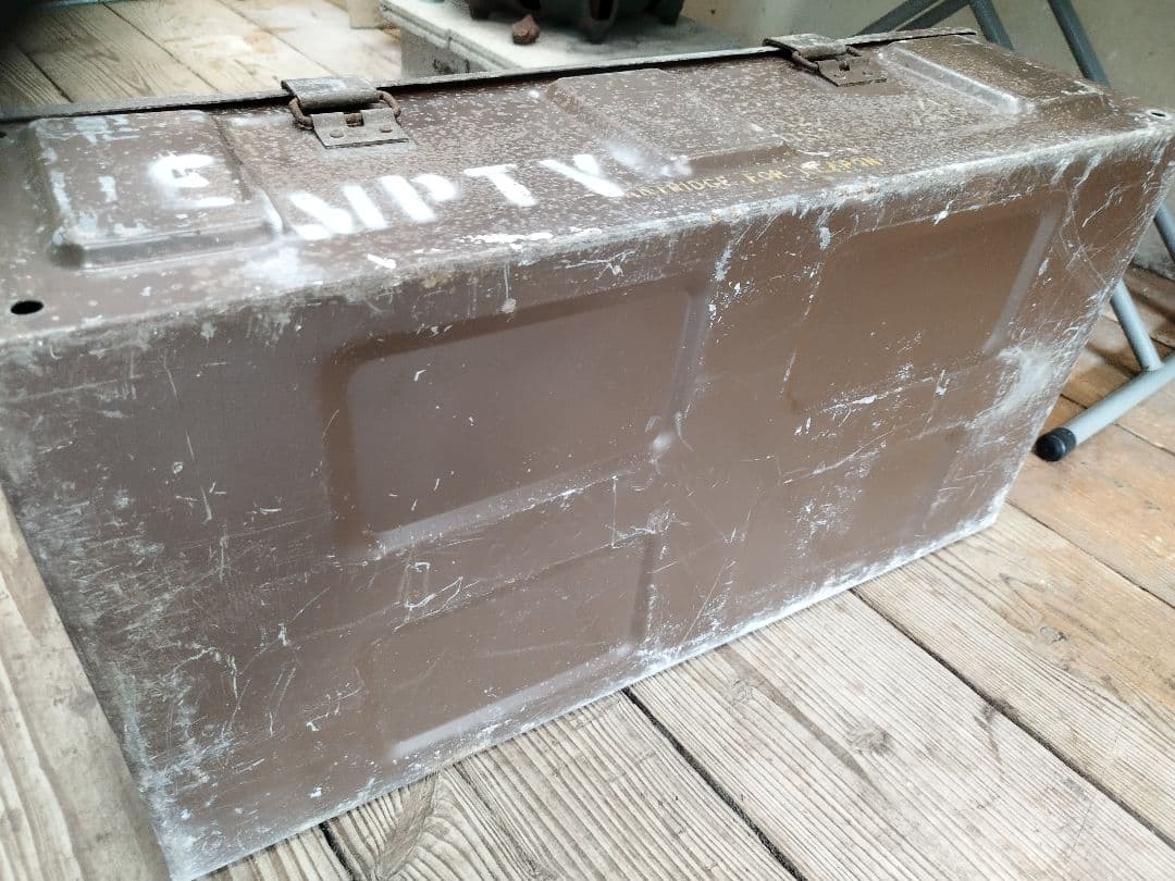 (5051)US．CANONアーモボックス米軍実物　ユーズド