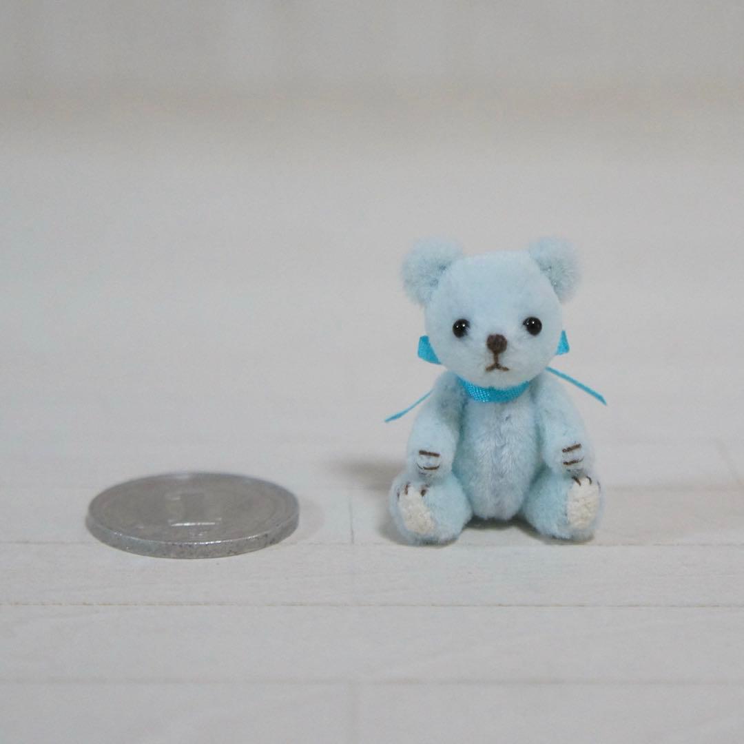 3.5cm ミニミニクマちゃん (ベビーブルー)