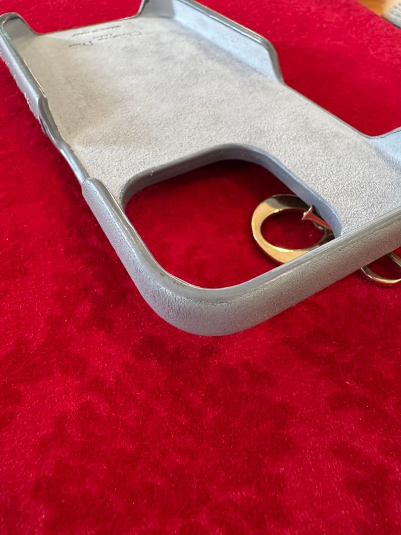 【美品】Christian DiorレザーケースiPhone15 Pro