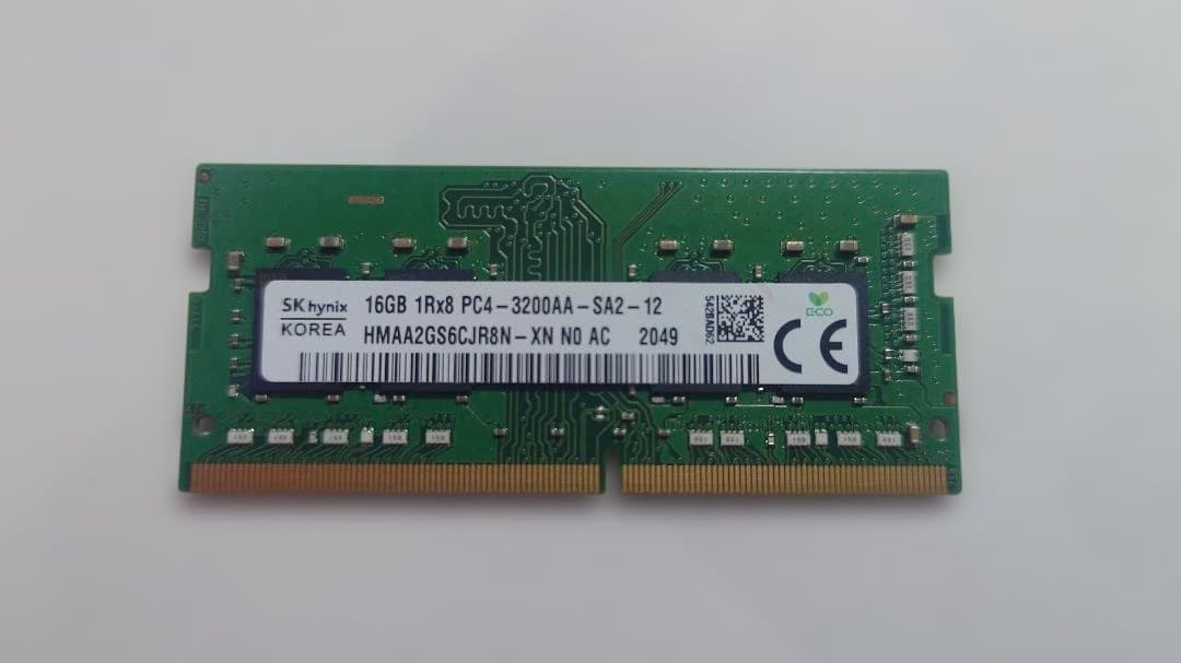 DDR4 48GB(16GB×3枚)PC4-3200A ノートPCメモリ