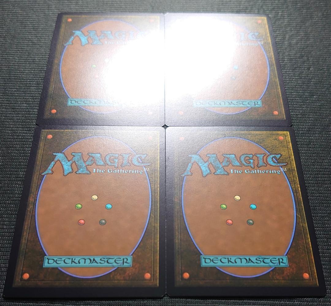mtg エラー 勢団の銀行破り ショーケース 箔押しプロモ ４枚セット neo