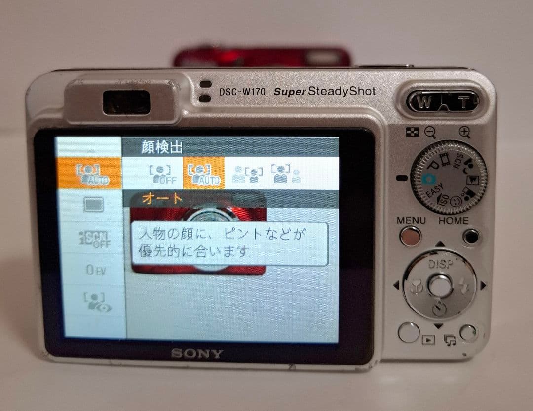ジャンク品ソニー SONY Cyber-Shot DSC-W170コンテジ