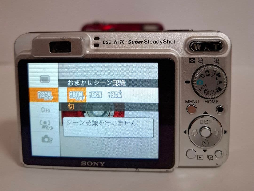 ジャンク品ソニー SONY Cyber-Shot DSC-W170コンテジ