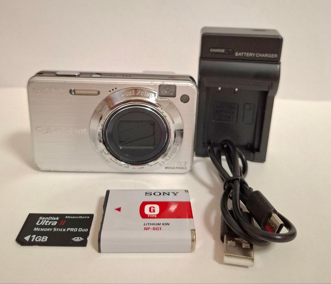 ジャンク品ソニー SONY Cyber-Shot DSC-W170コンテジ