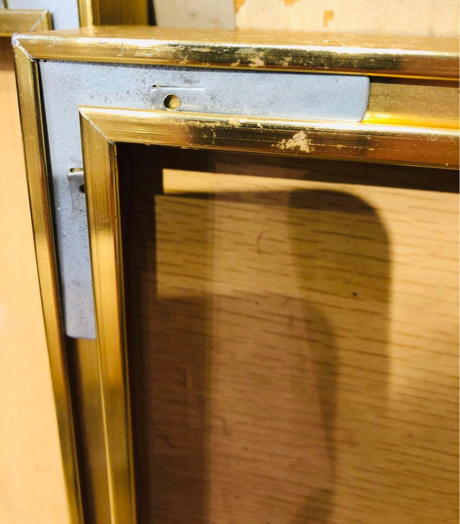 ラタン装飾鏡バンブーヴィンテージミラーAccessory Art Studios