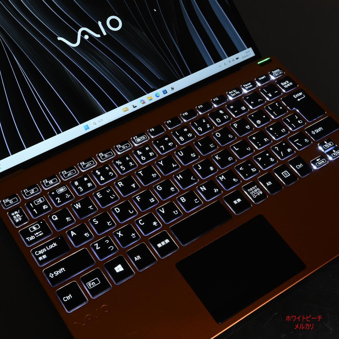 vaio pro PJ 2022 vjpj vjs124 黒オレンジ 12.5型