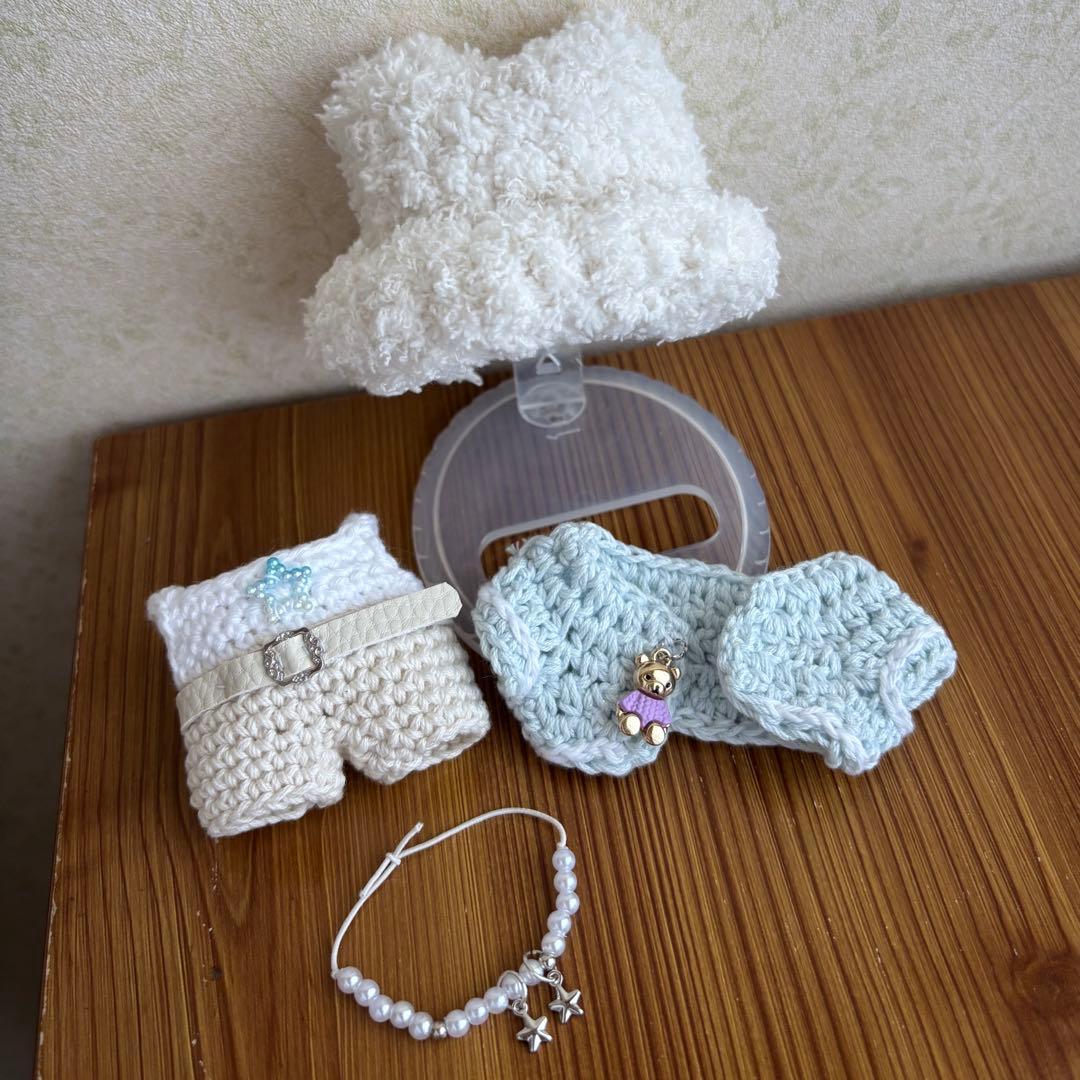 ゆきりん　skzoo10cmぬいぐるみ用　ペンミ衣装　2点