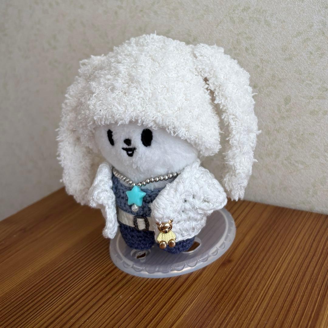 ゆきりん　skzoo10cmぬいぐるみ用　ペンミ衣装　2点