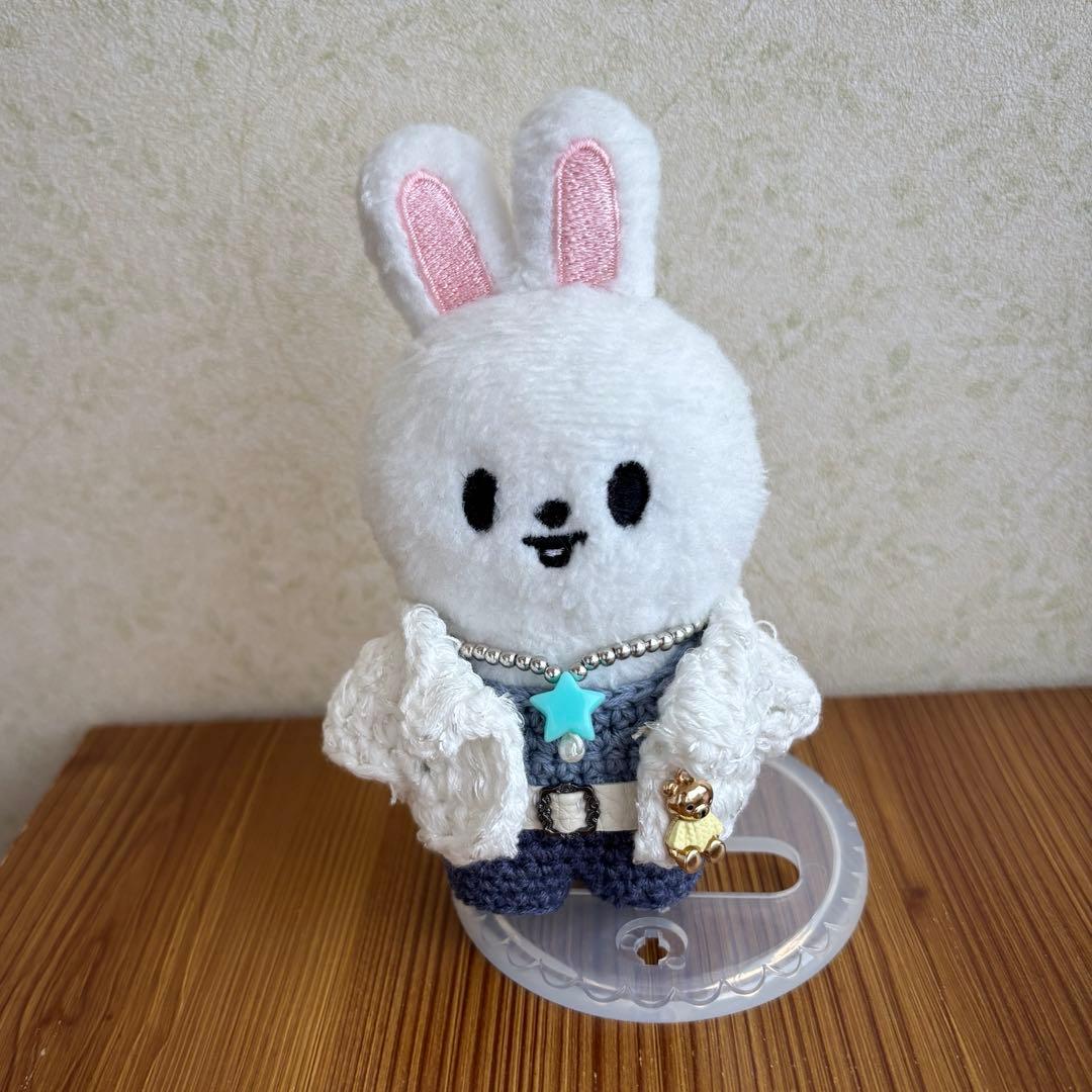 ゆきりん　skzoo10cmぬいぐるみ用　ペンミ衣装　2点