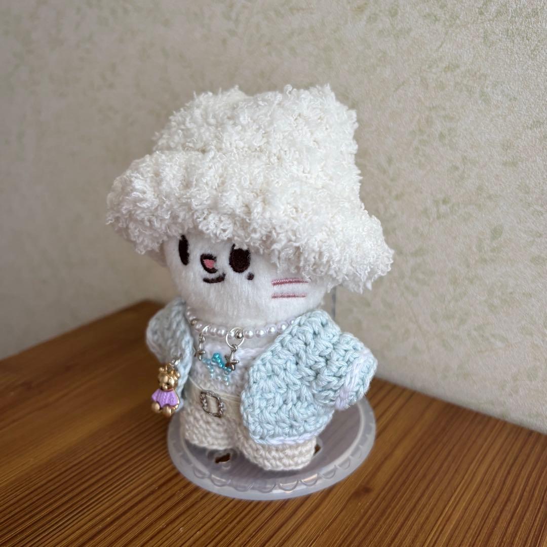 ゆきりん　skzoo10cmぬいぐるみ用　ペンミ衣装　2点