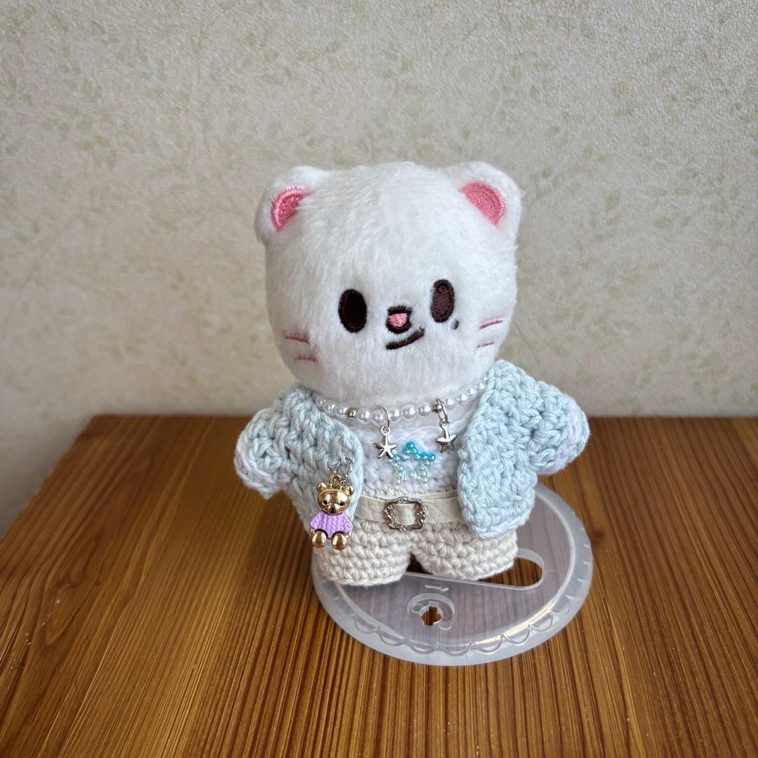 ゆきりん　skzoo10cmぬいぐるみ用　ペンミ衣装　2点