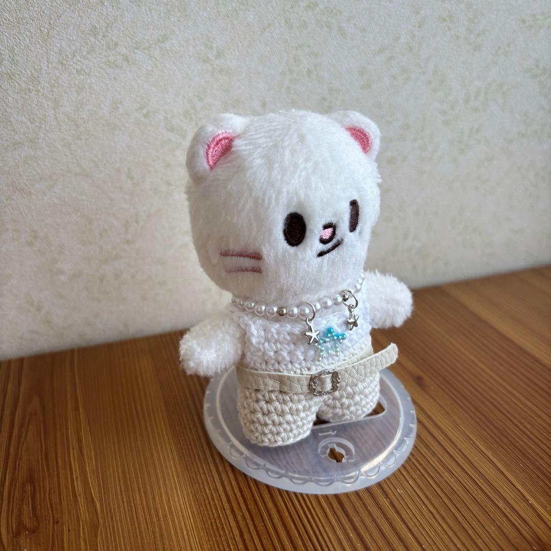 ゆきりん　skzoo10cmぬいぐるみ用　ペンミ衣装　2点