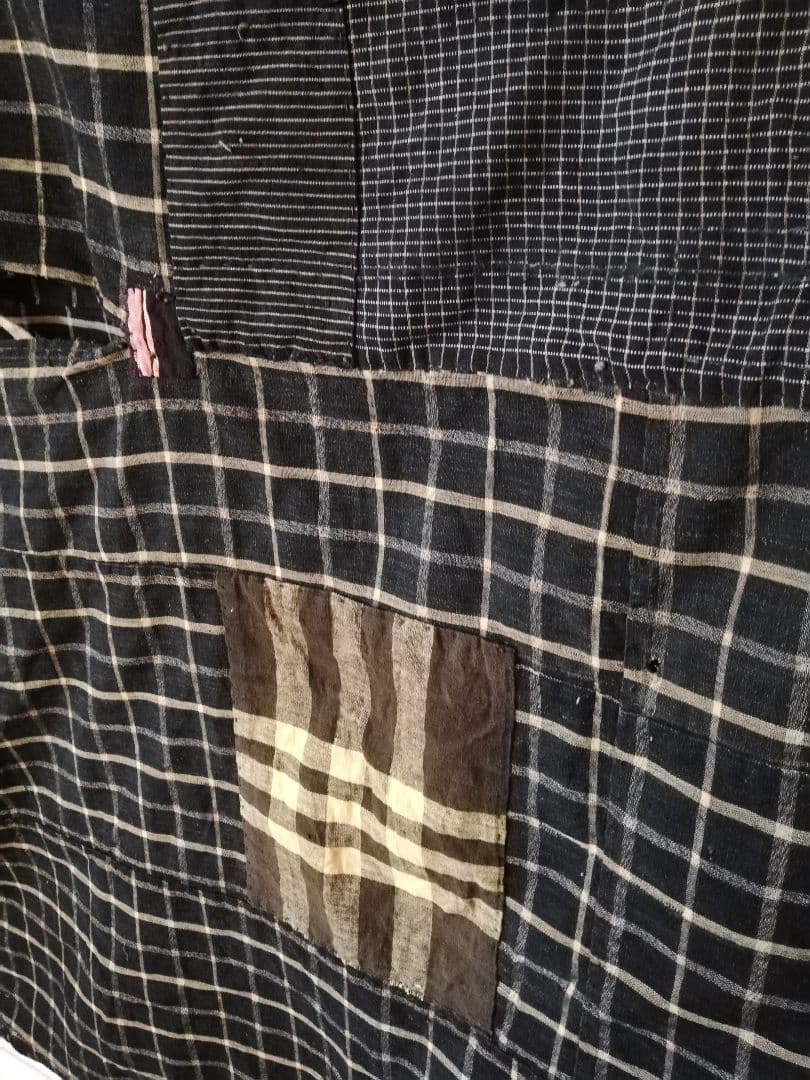 大判8幅　襤褸の布団袋　ボロ　つぎはぎ　japan vintage boro