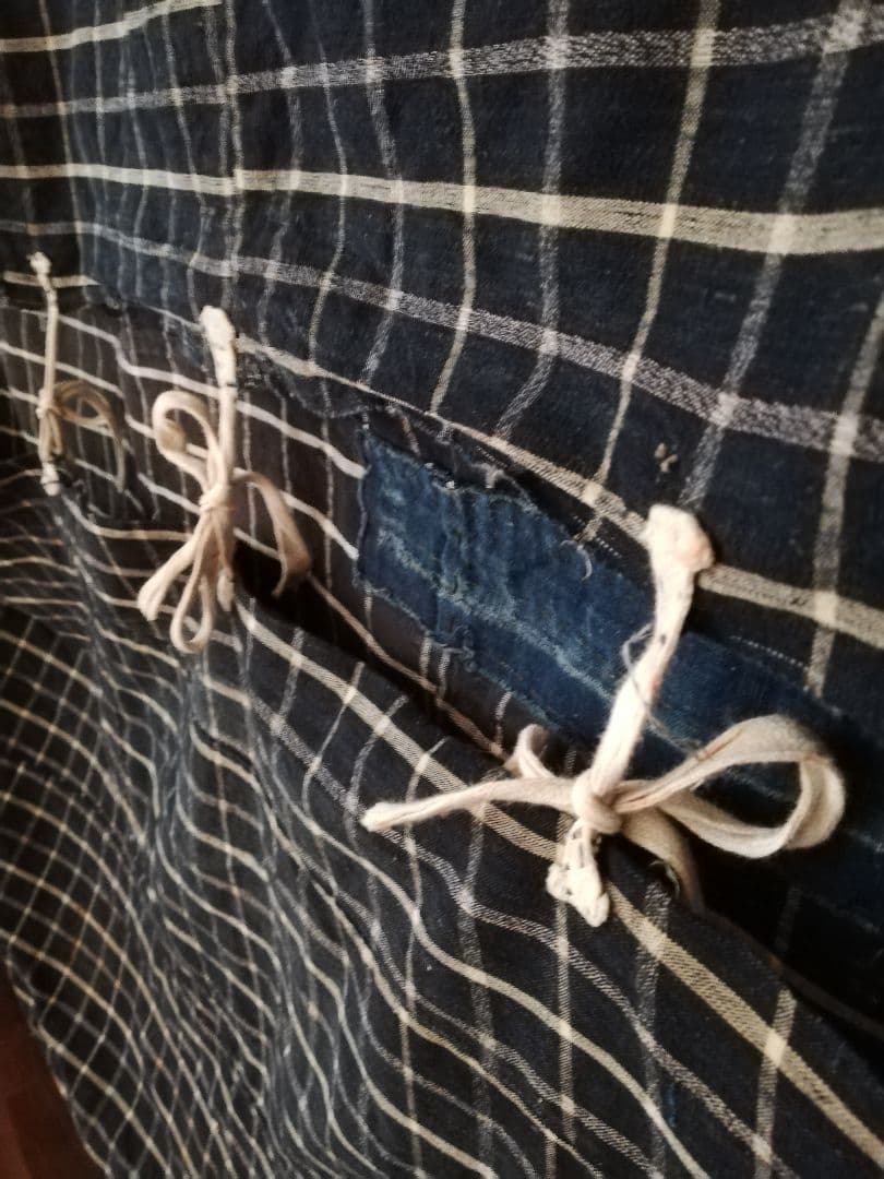大判8幅　襤褸の布団袋　ボロ　つぎはぎ　japan vintage boro