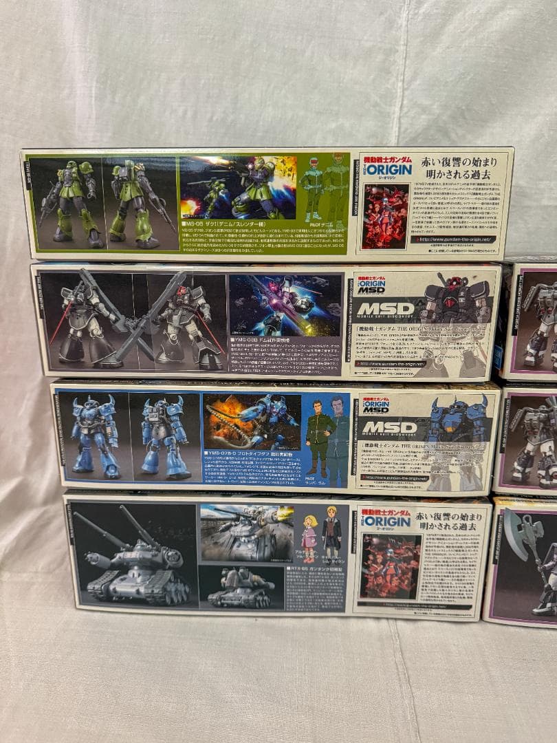 HG ガンプラGUNDAM THE ORIGINシリーズ 15体セット