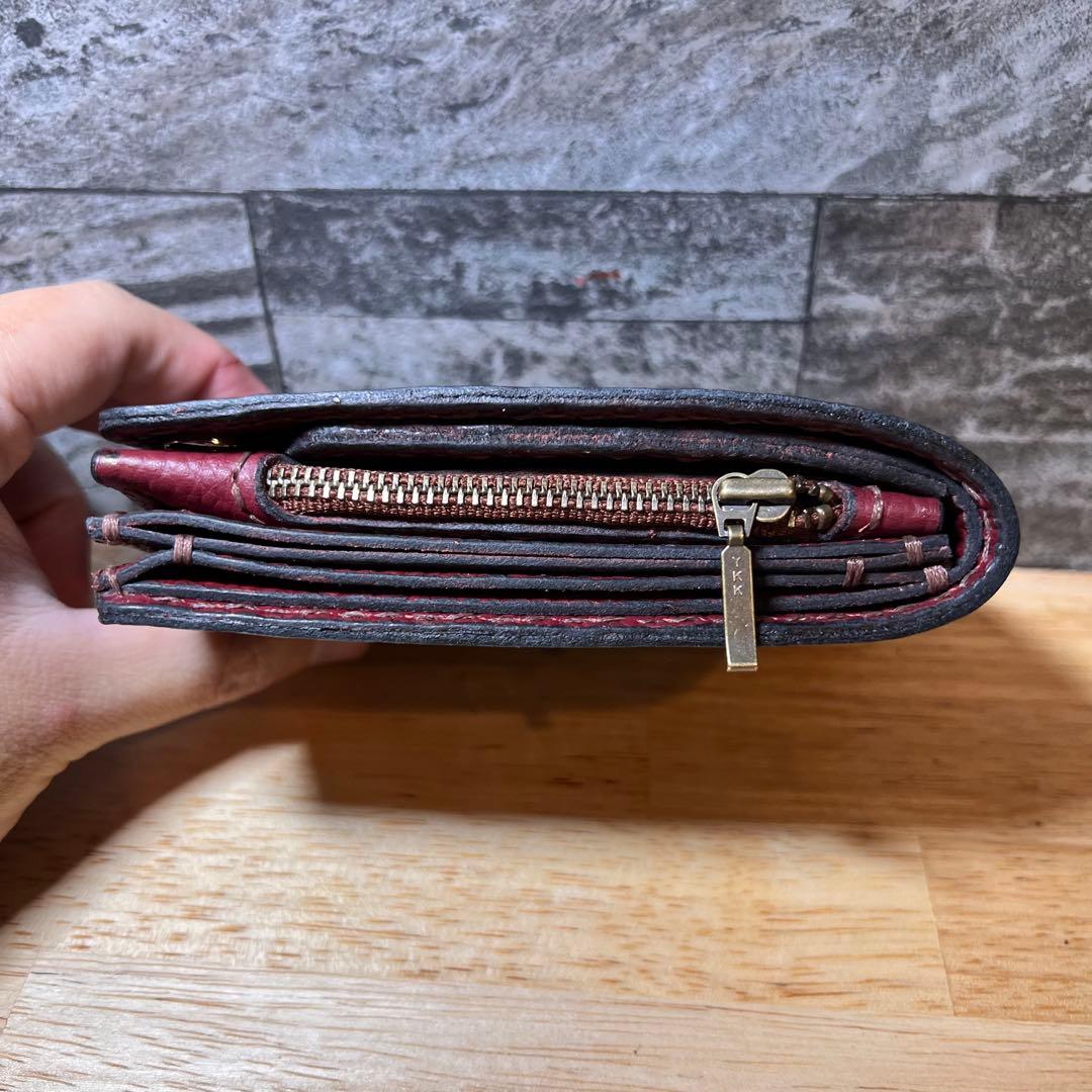 【限定一個】多重層ハーフウォレット　トラッカーウォレット　折財布