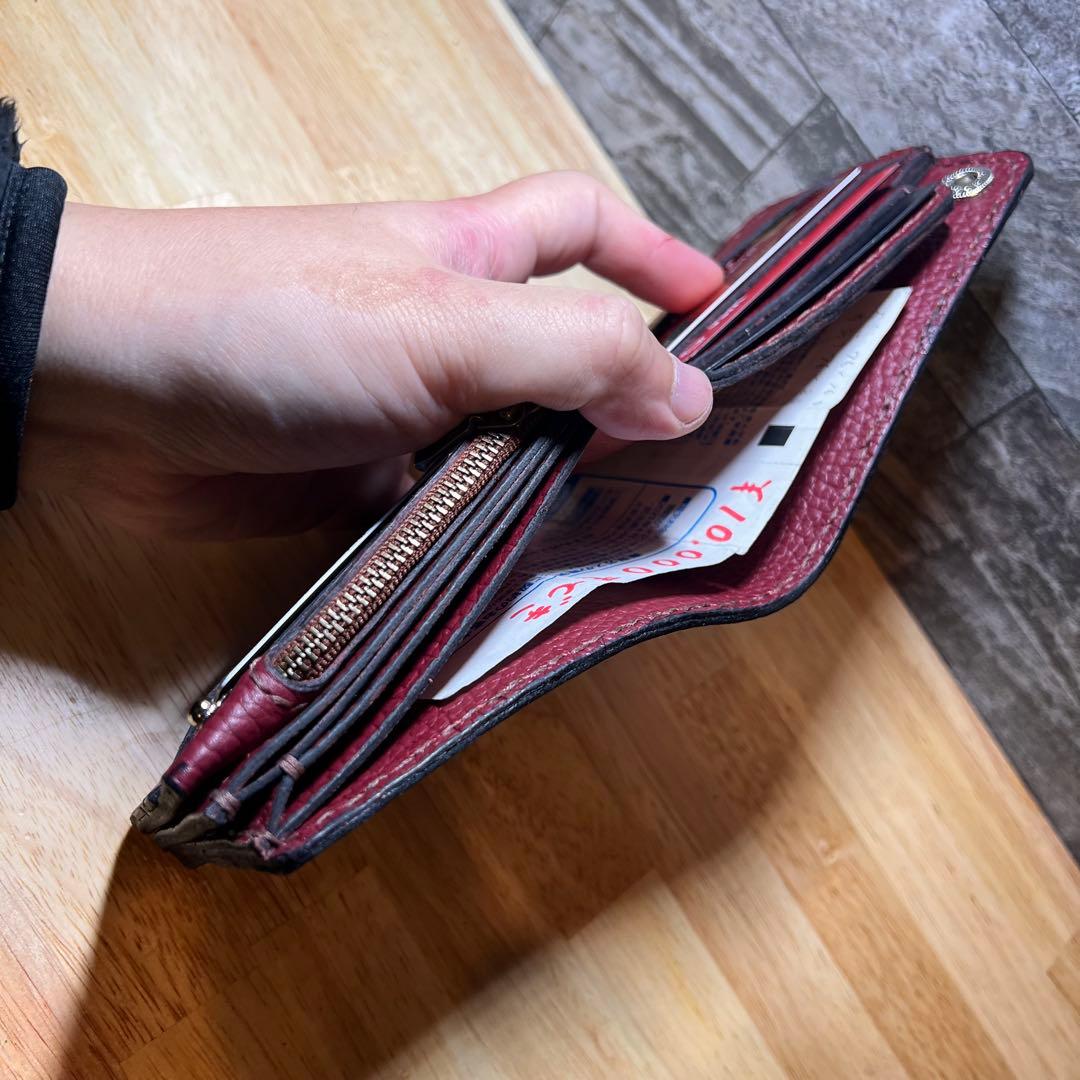 【限定一個】多重層ハーフウォレット　トラッカーウォレット　折財布