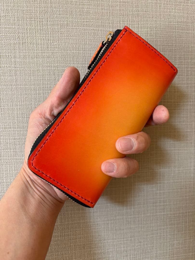 【訳あり激安価格❣️】ミニマムL字ファスナーウォレット