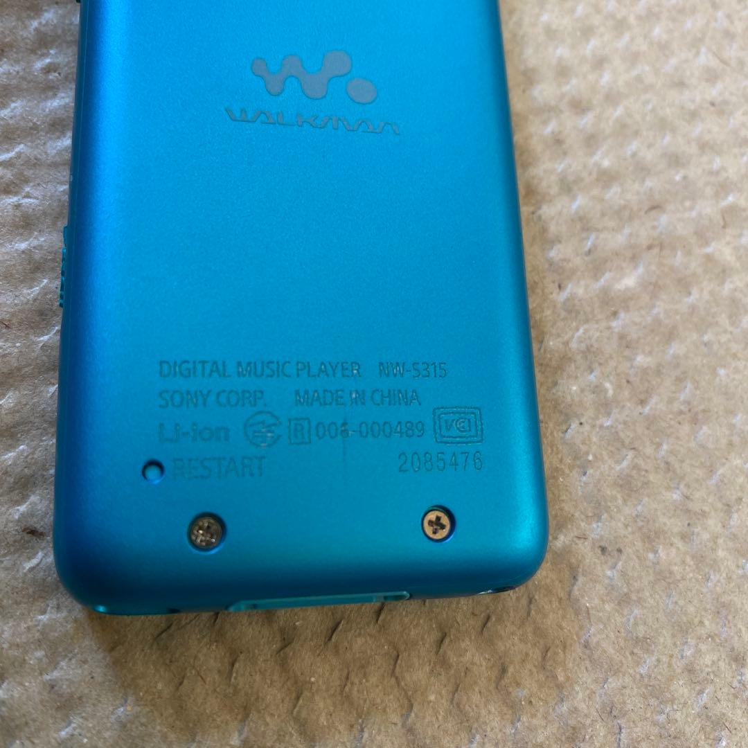 ポータブルプレーヤー SONY WALKMAN NW-S315