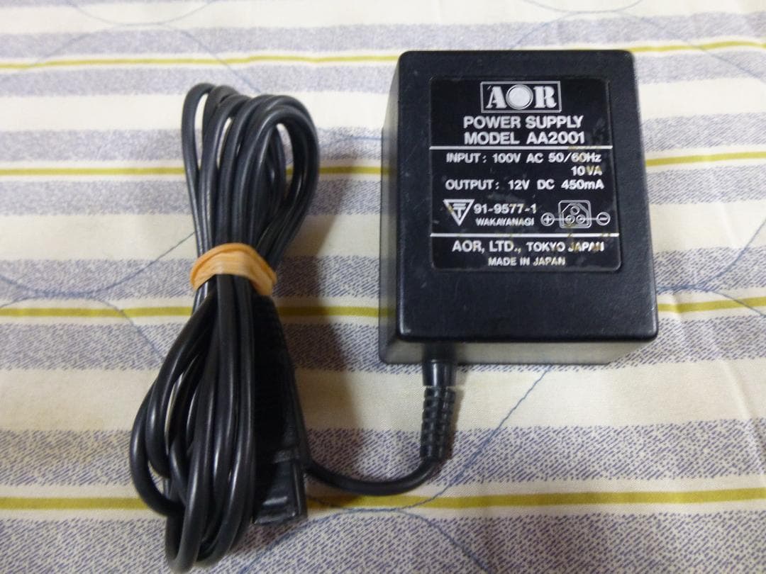 一部動作確認済み　AOR 通信型受信機 25〜550MHz　AR2001