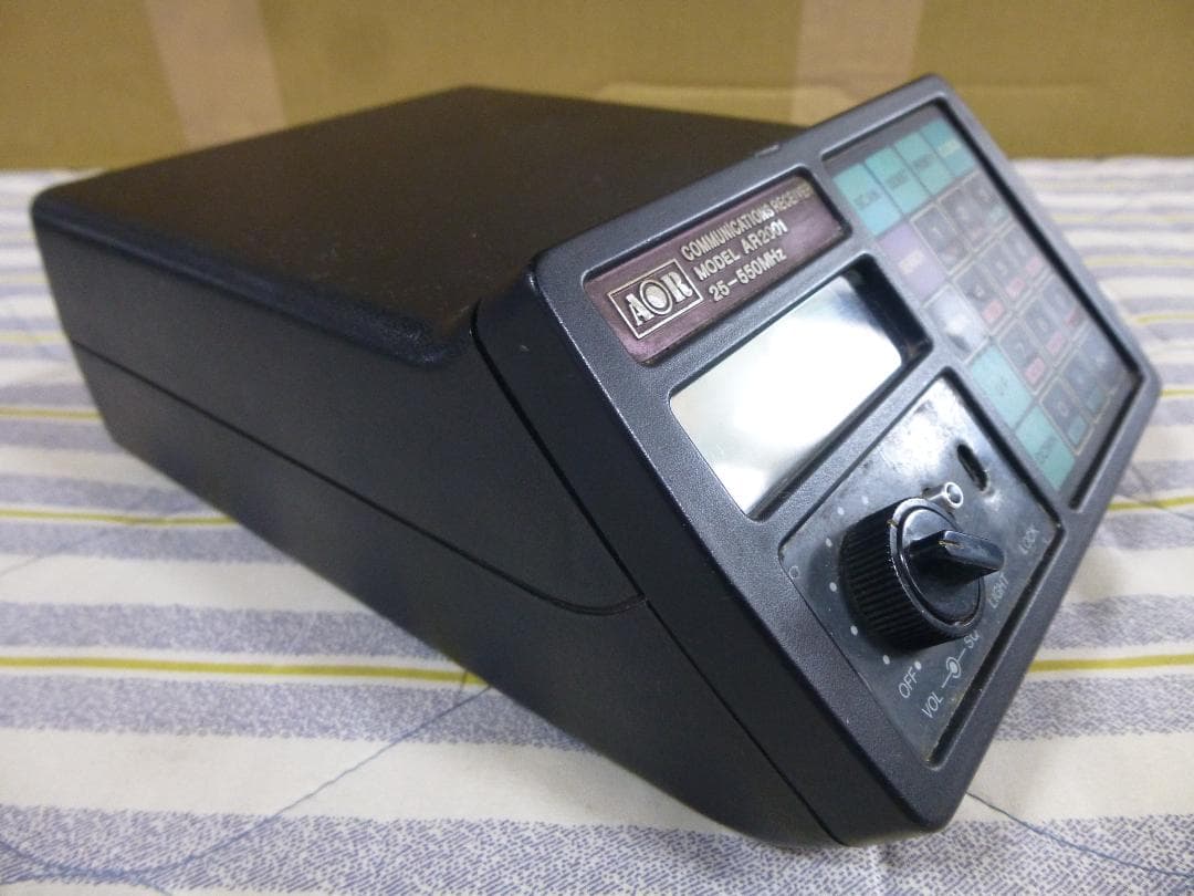 一部動作確認済み　AOR 通信型受信機 25〜550MHz　AR2001