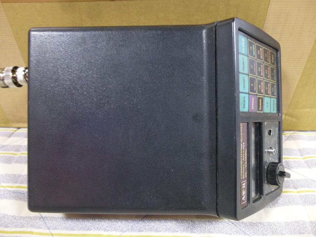 一部動作確認済み　AOR 通信型受信機 25〜550MHz　AR2001