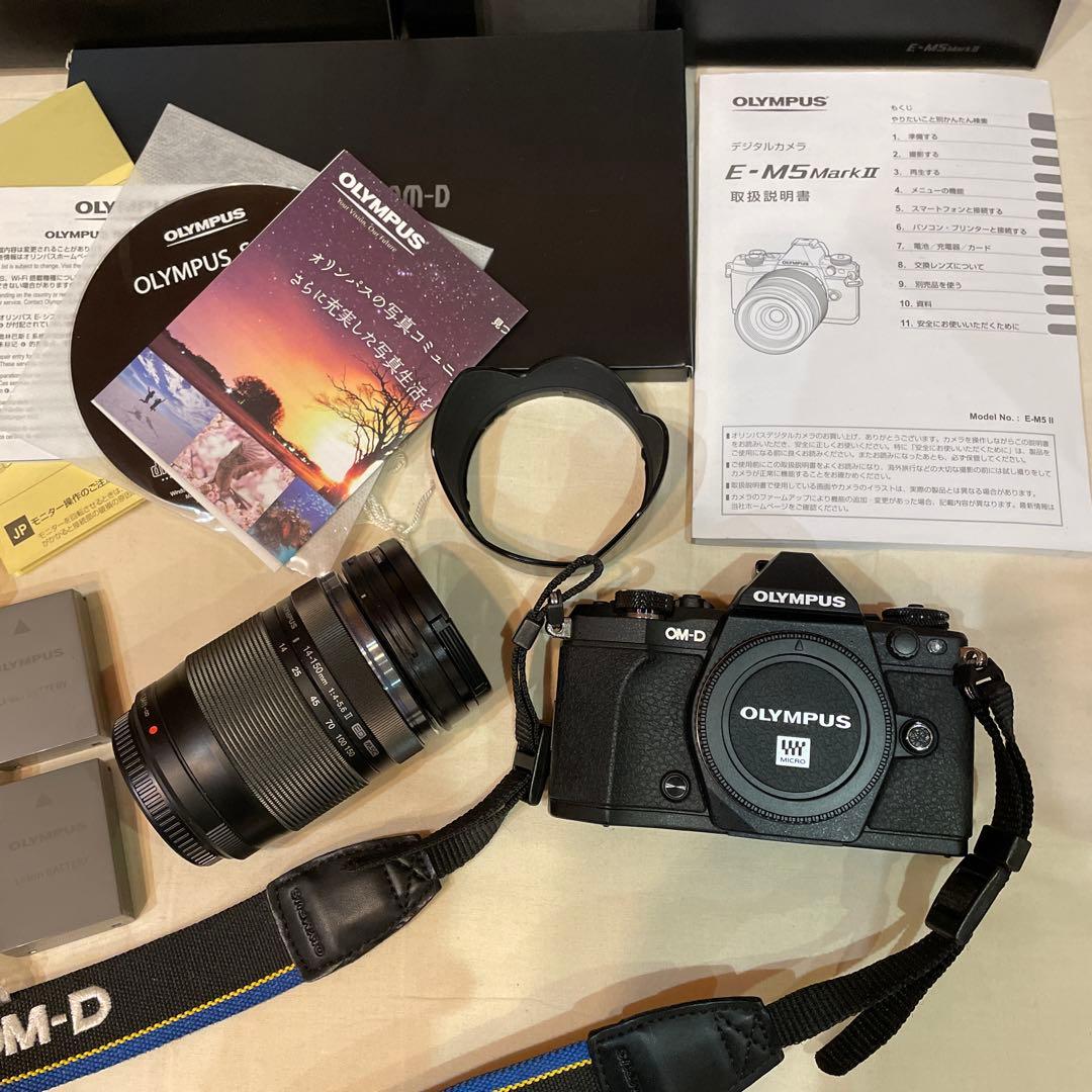 OLYMPUS E-M5 Mark II ミラーレス一眼　極美品