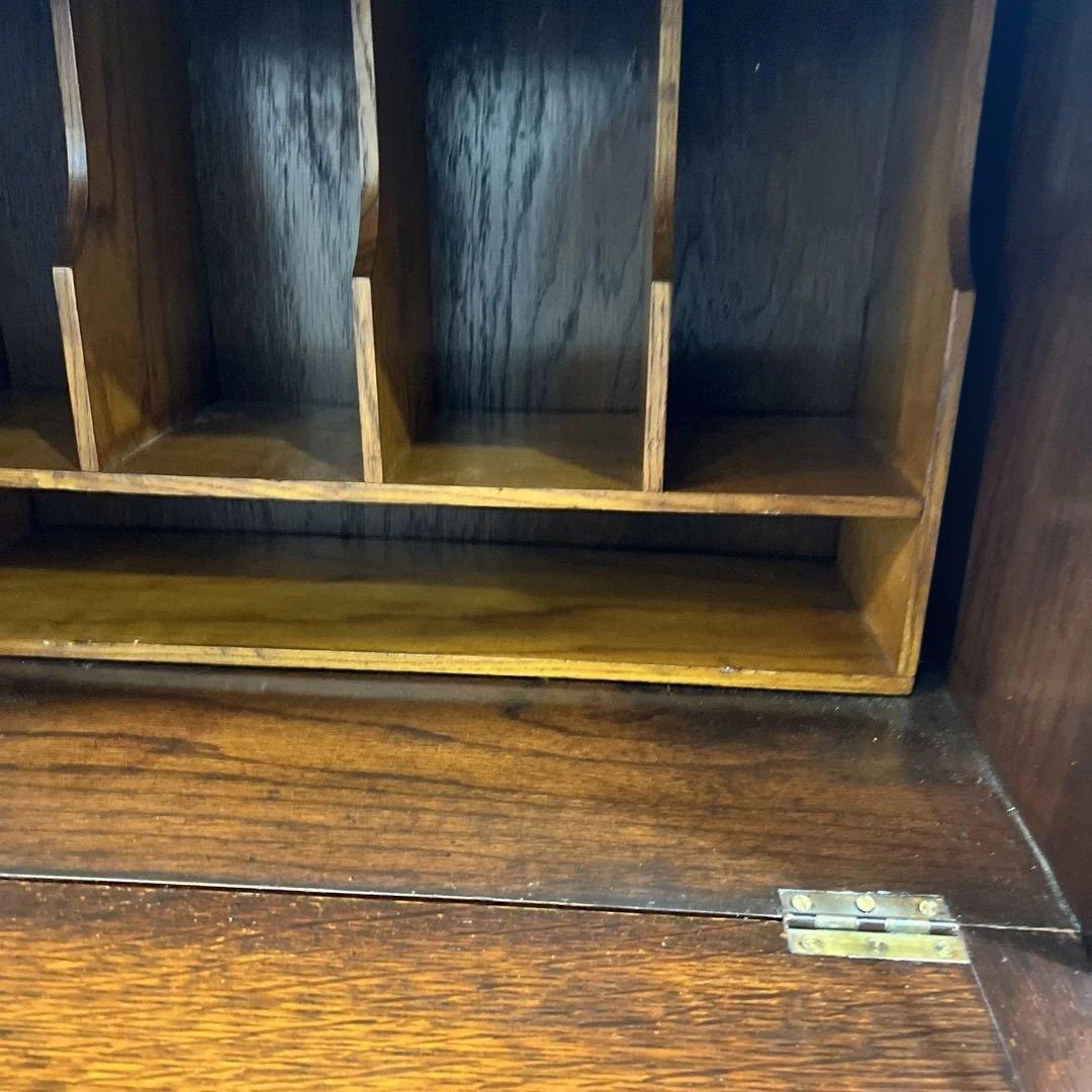 【パルテノンアンティーク】1910's◇イギリスライティングビューロー◆スリム