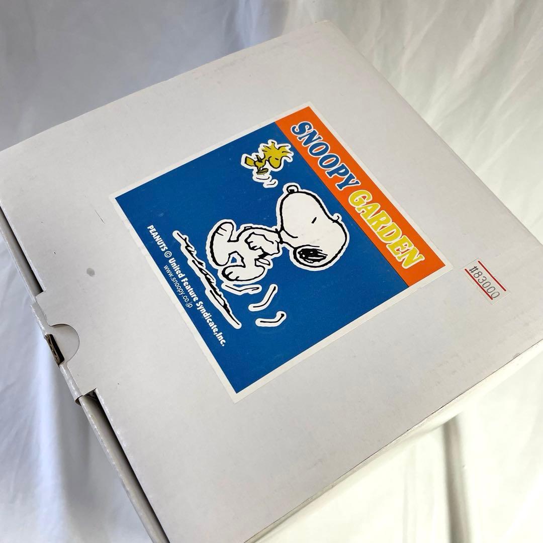 【未使用 廃盤】加藤工芸　スヌーピー＆ウッドストック スタチュー