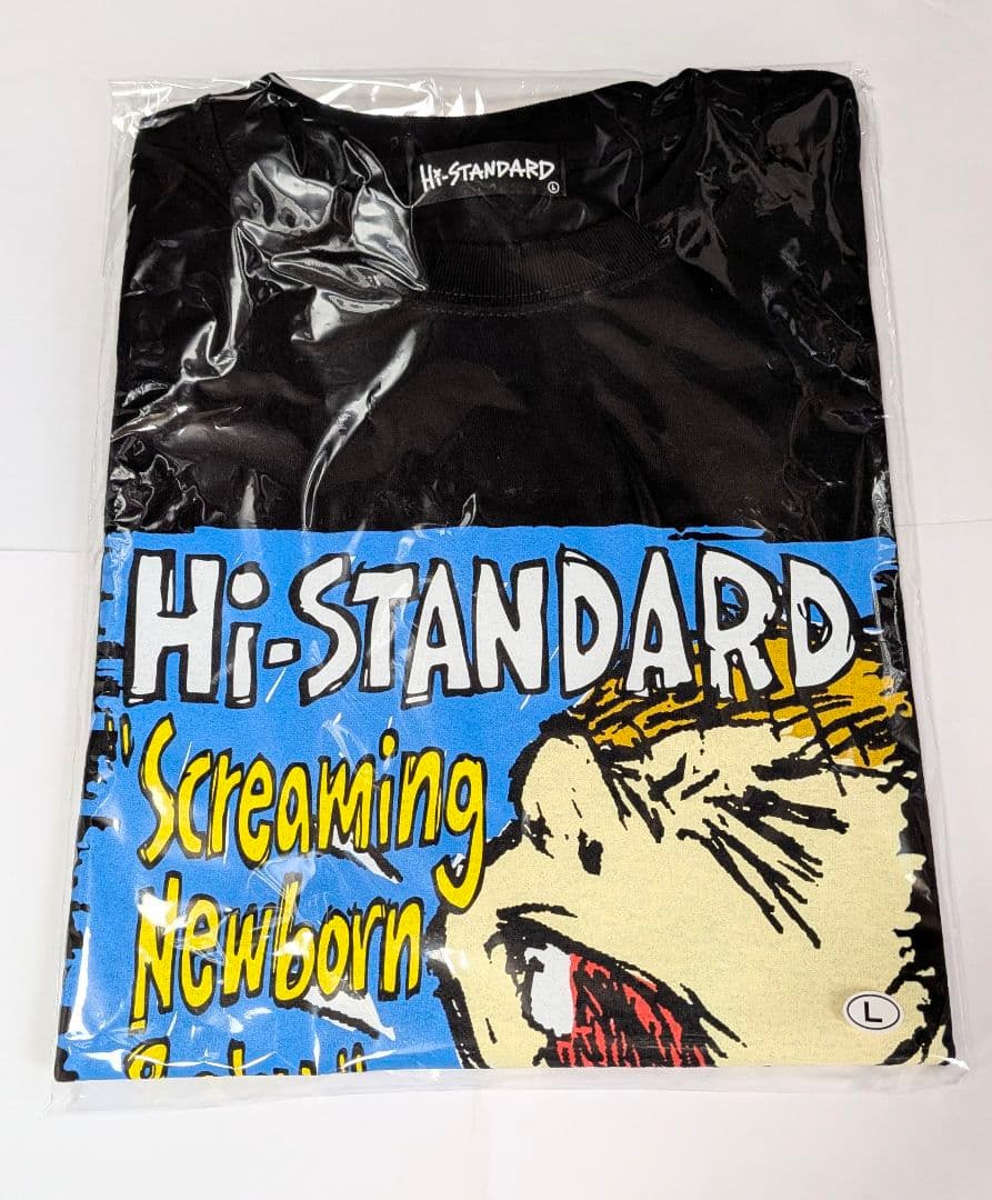 Hi-STANDARD SNB Tシャツ Lサイズ ブラック゜