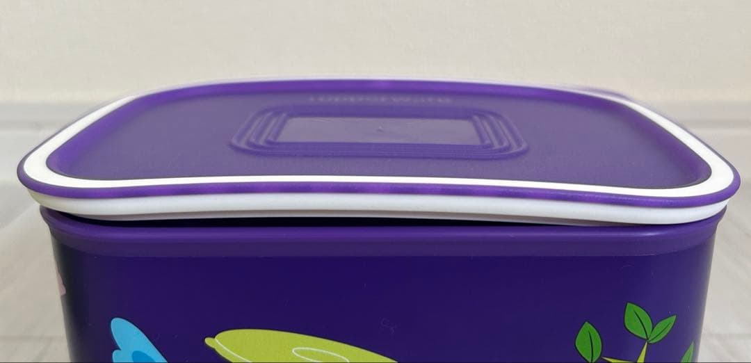タッパーウェア　タッパー　スクープ付き　まとめ売り　3点　フクロウ　鳥
