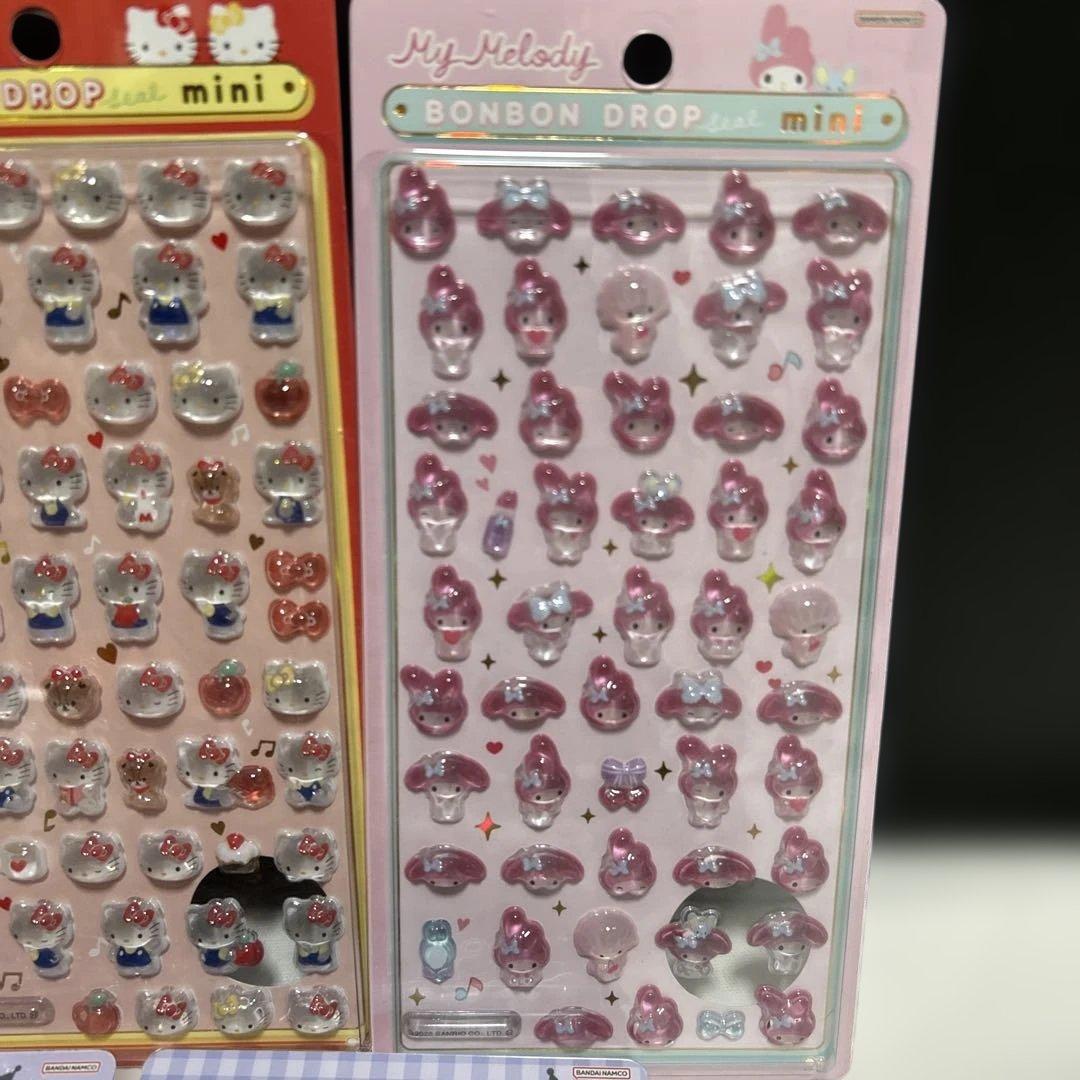 正規品 ボンボンドロップシールミニ サンリオ5枚　クロミ　キティ　ボンドロ