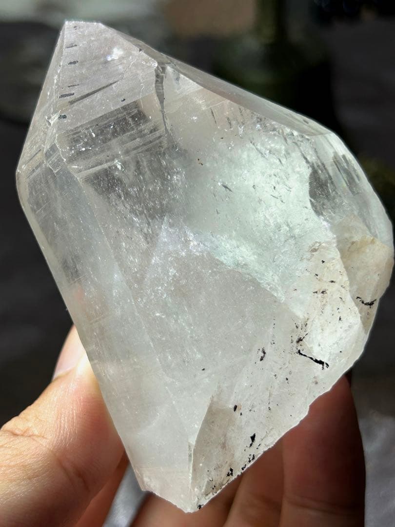 ☆最高級！マニカラン　クォーツインクォーツ　水晶　原石　帝王秘宝！ファントム