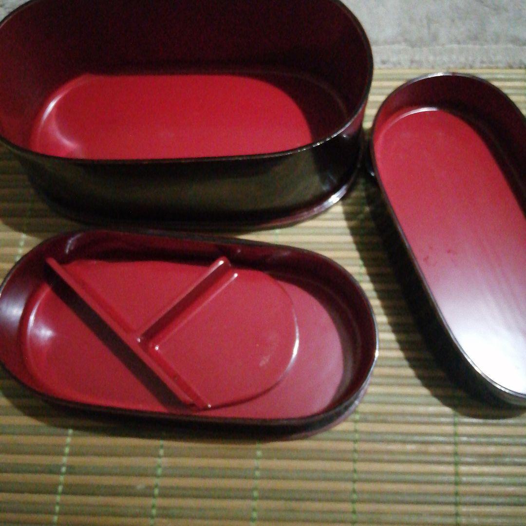 伝統工芸品　ぬし熊　尾鷲わっぱ　刷毛塗り　丸型弁当箱