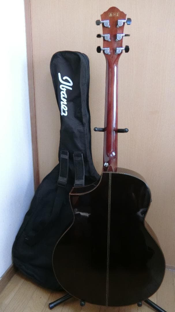 ❤️弦高調整済！Ibanez アイバニーズ AEW22CD-NT1201＋ケース