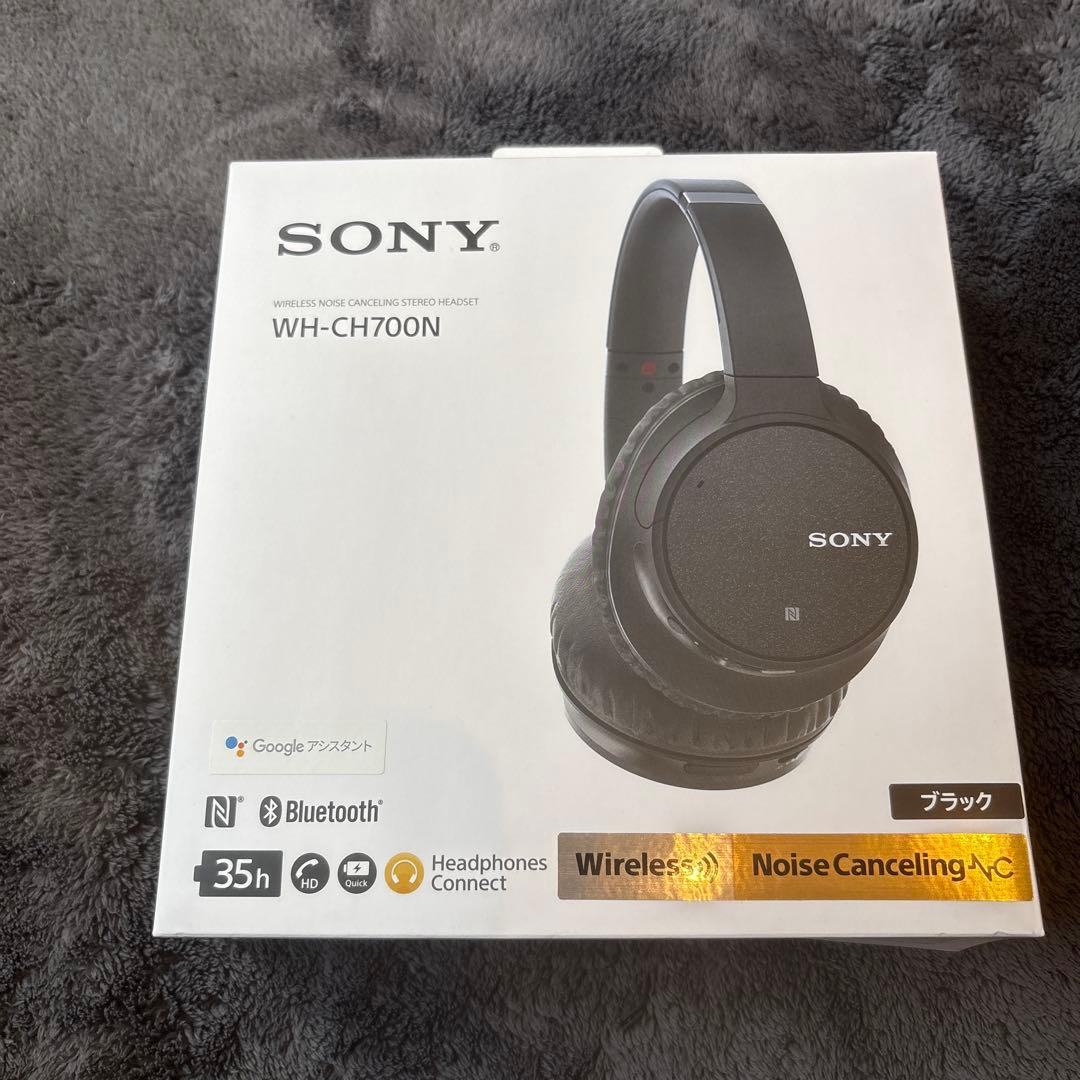 SONY WH-CH700N ワイヤレスヘッドホン ブラック