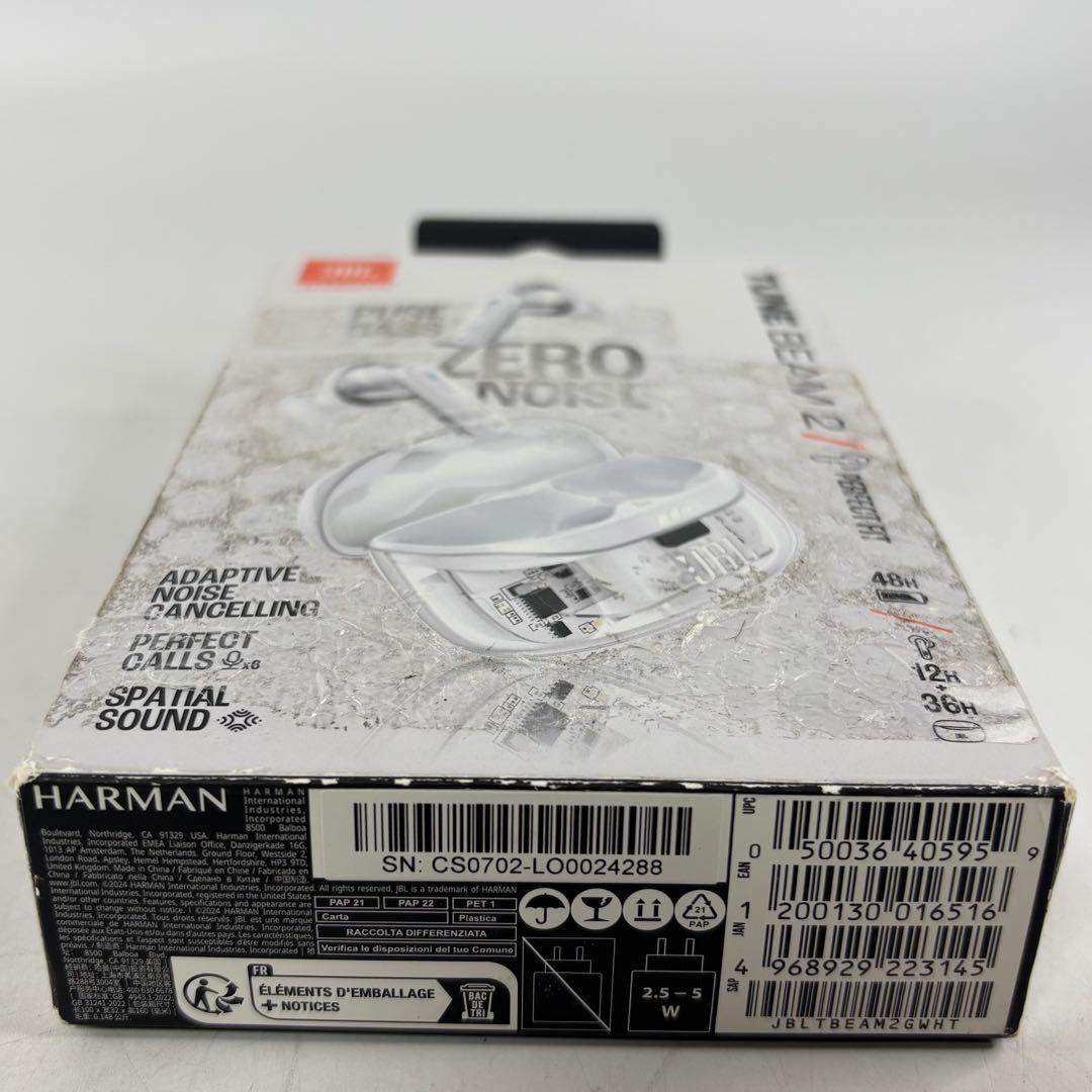 イヤホン JBL by HARMAN TUNE BEAM 2 PERFECT FIT