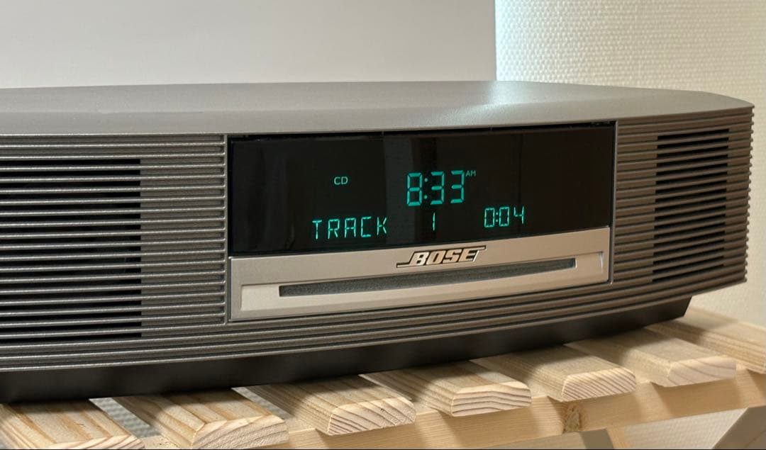 【CD再生可能】BOSE Wave Music System チタニウムシルバー