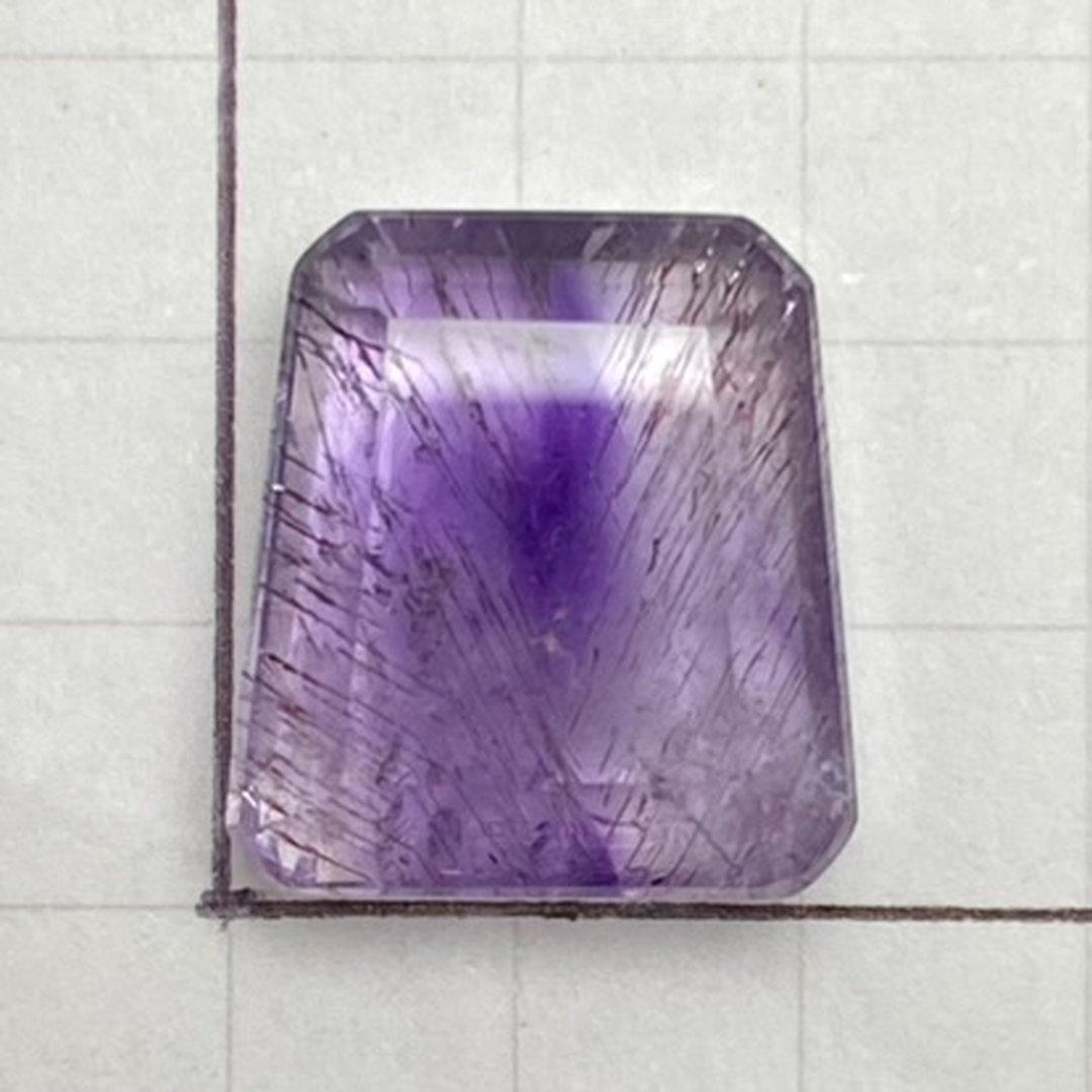 ゲーサイトインアメジスト　ルース　天然石　a10166