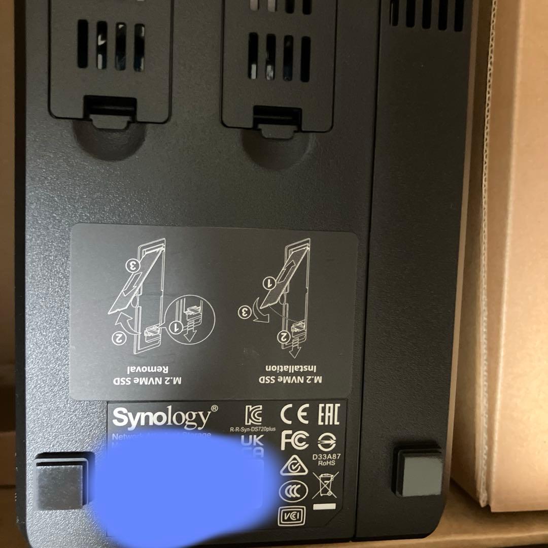 外付けハードディスク・ドライブ Synology DS720+ NAS