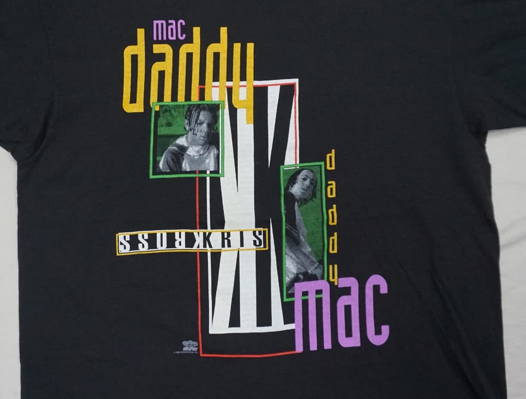 1993年 Kris Kross 『Mac Daddy』 Tシャツ