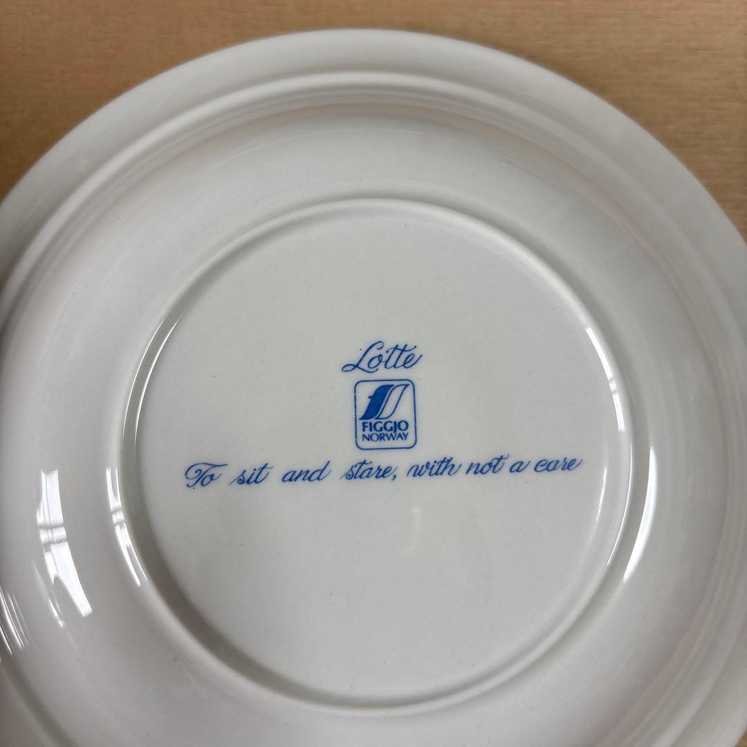 新品　フィッギオ　ロッテ　お皿2枚　21cm