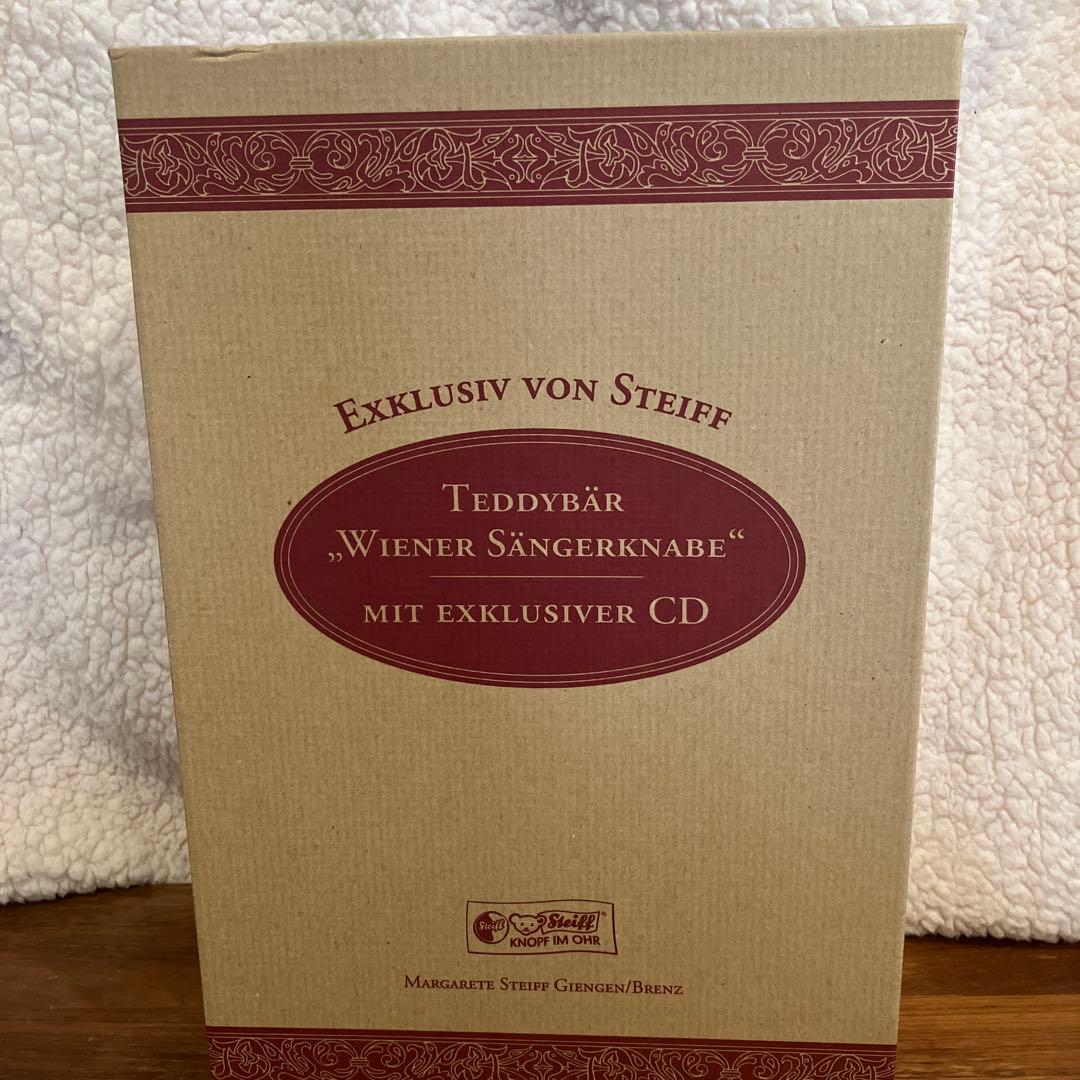 Steiff シュタイフ 世界 限定 3000体 ウィーン少年合唱団 限定CD付
