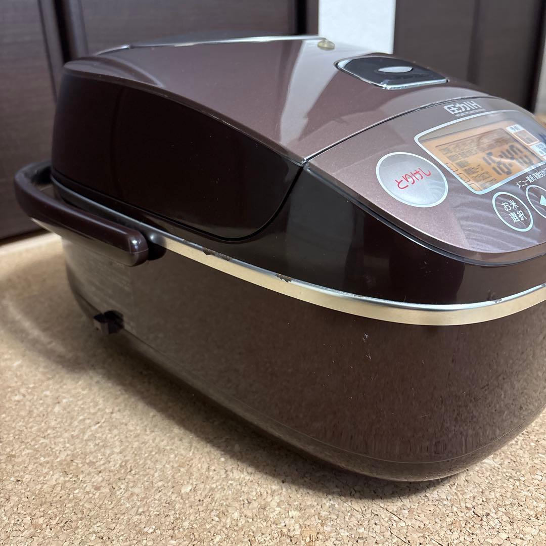 象印　炊飯器　圧力IH NP-BB10 ブラウン　羽釜