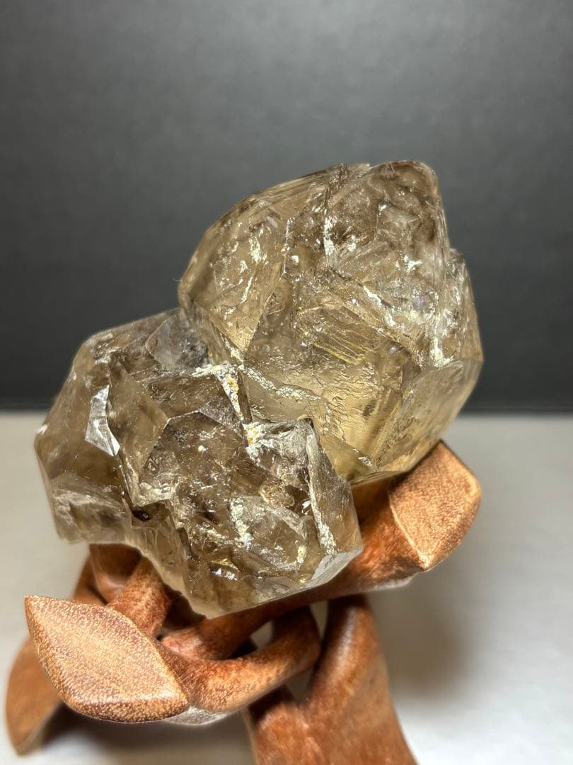 レア　大きめ水入り　ハロイサイト流砂　エレスチャル　209g エンハイドロ