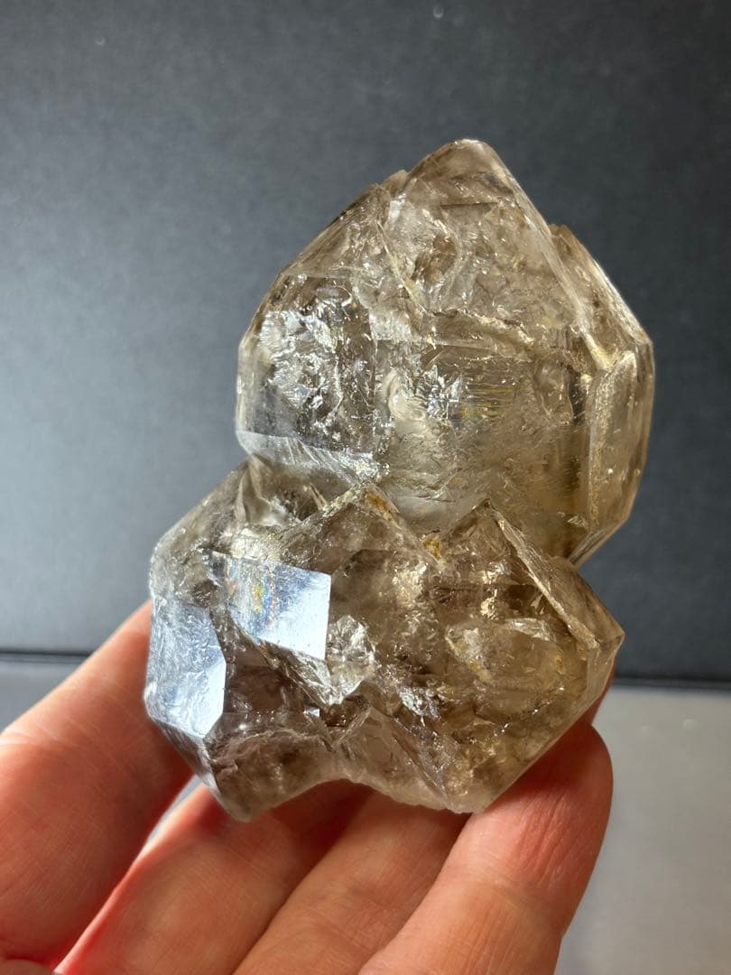 レア　大きめ水入り　ハロイサイト流砂　エレスチャル　209g エンハイドロ