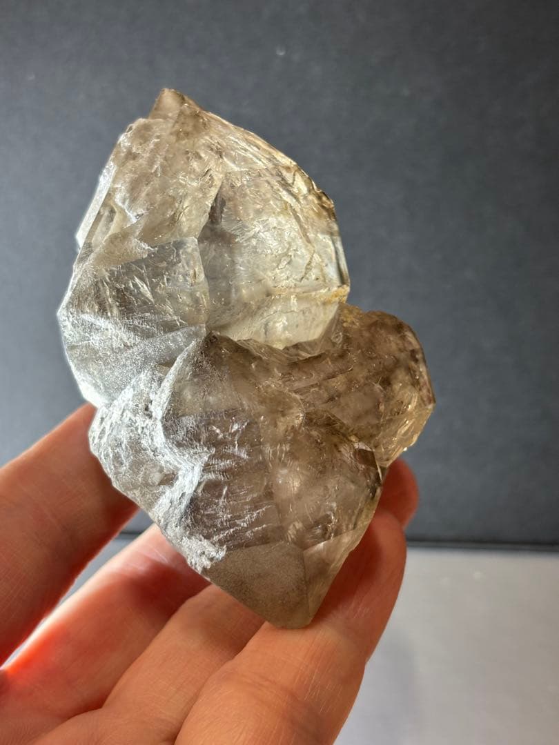 レア　大きめ水入り　ハロイサイト流砂　エレスチャル　209g エンハイドロ