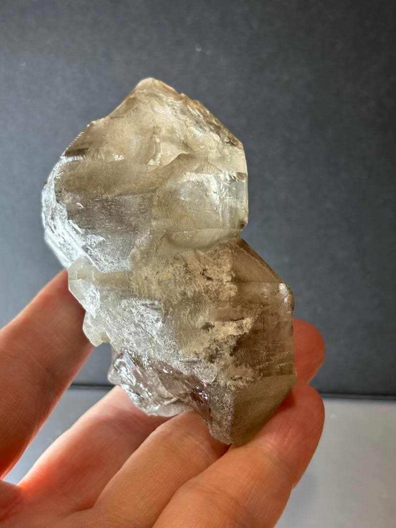 レア　大きめ水入り　ハロイサイト流砂　エレスチャル　209g エンハイドロ