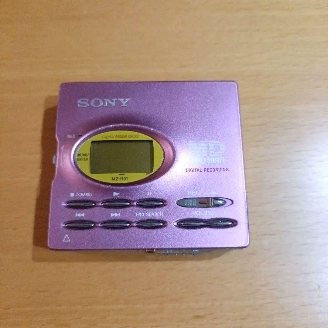 【動作確認済】SONY MZ-R91 MDプレーヤー