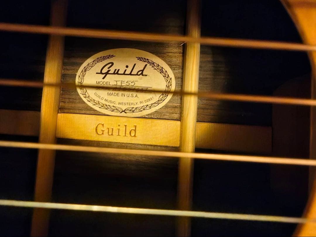 美品鳴り良しギルドGUILD JF-55 2000's